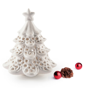 Lanterna albero di Natale Excelsa – White Home, Ceramica Bianco
