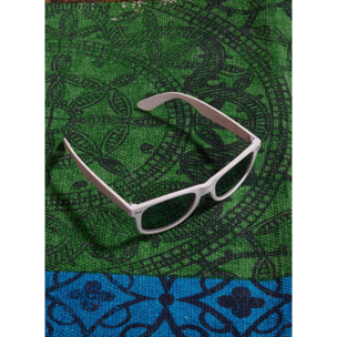 Tapis artisanal Kilim sans velours BIKO motif ethnique