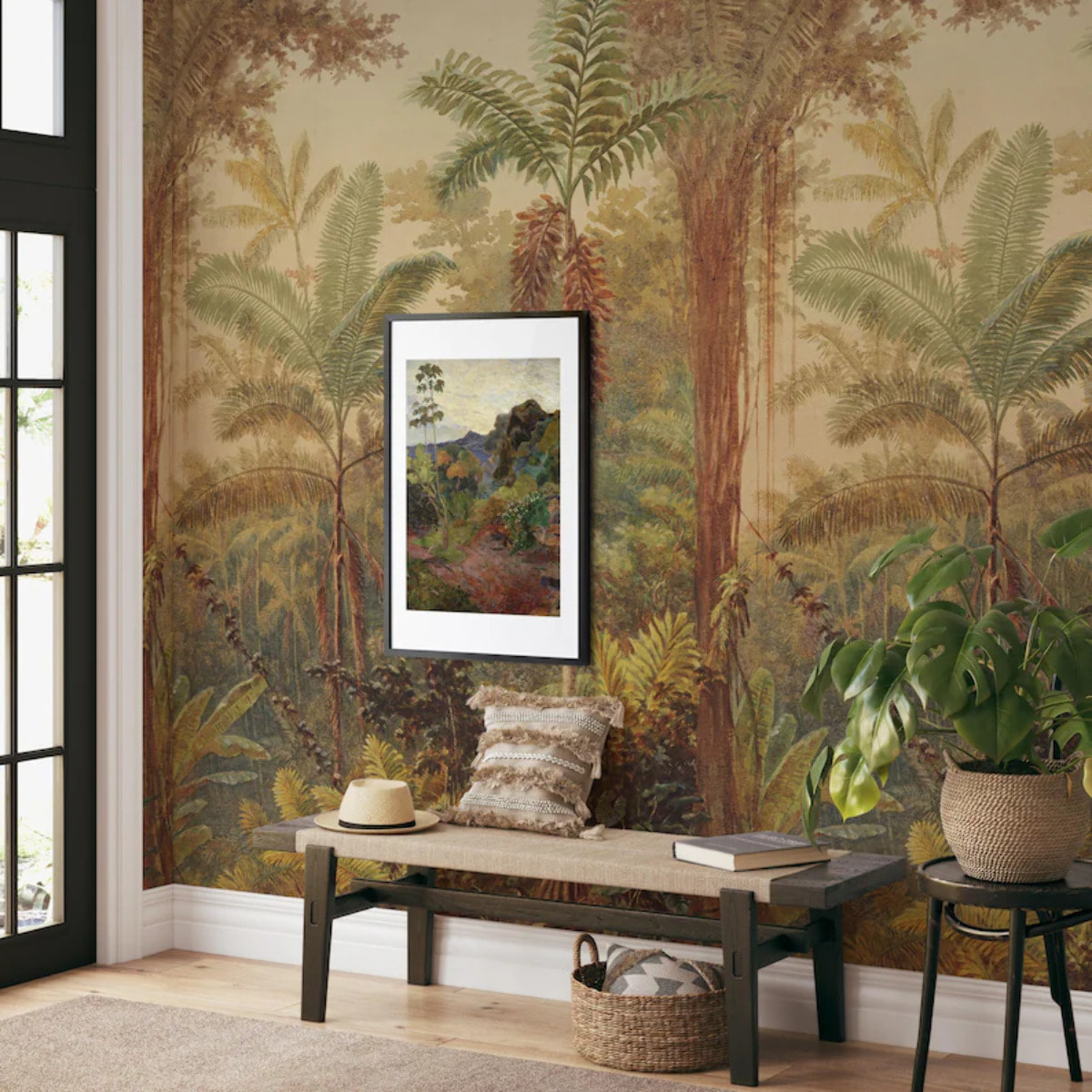 Carta da Parati Giungla Tropicale