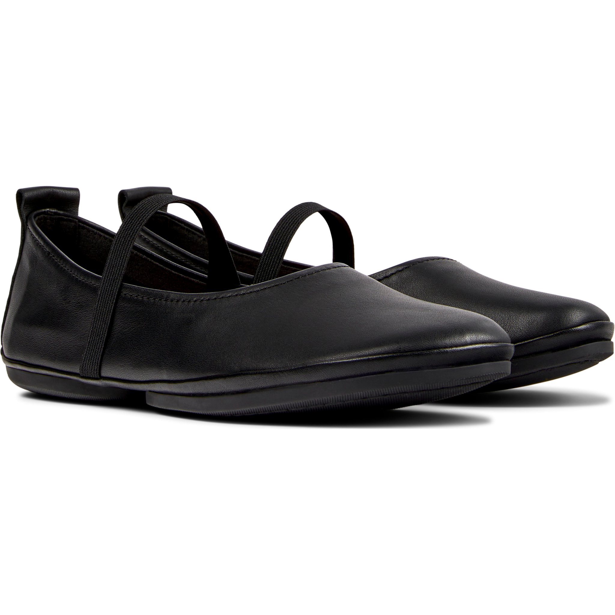 Bailarinas - CAMPER Right Nina - Negro - Cuero liso