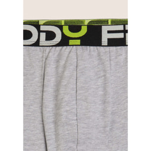 Boxer Uomo con Elastico Jacquard e Maxi Logo FREDDY