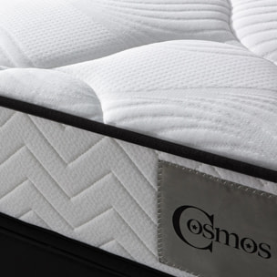 Matelas Univers| Mémoire de forme & Ressort ensachés | 20 cm | Système AIR VENTILATION