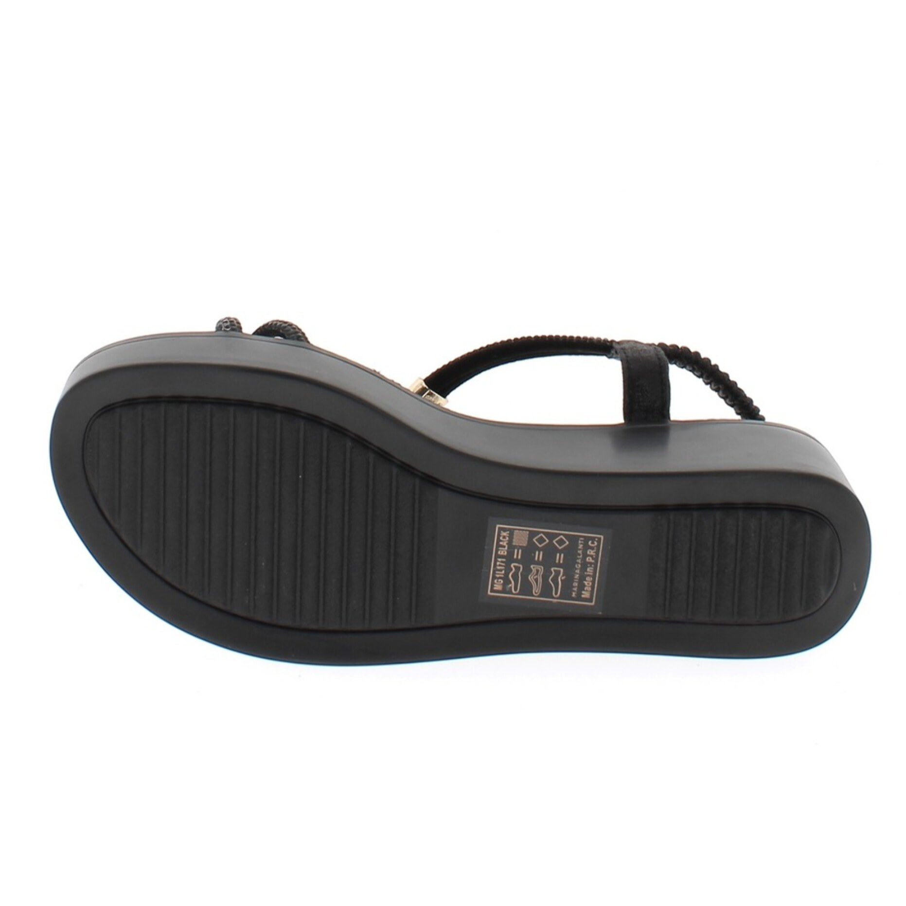 Marina Galanti Scarpe Donna Sandals Platform Heeled 40 MG 1L171 Black