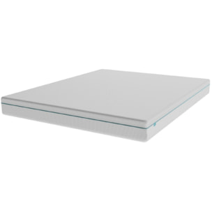 Cecotec Colchón Viscoelástico Flow One + 150x200. Firmeza Alta Cecotec