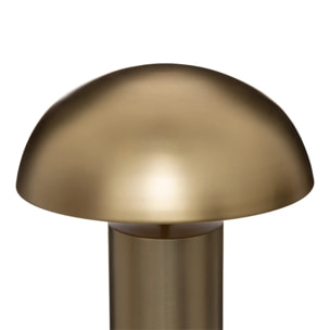 Lampe "Champi" en métal H50cm doré