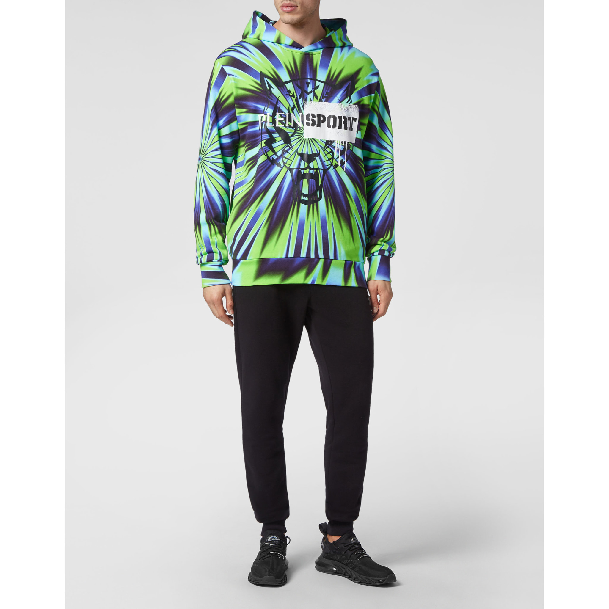 PLEIN SPORT Sudadera con capucha TIGER