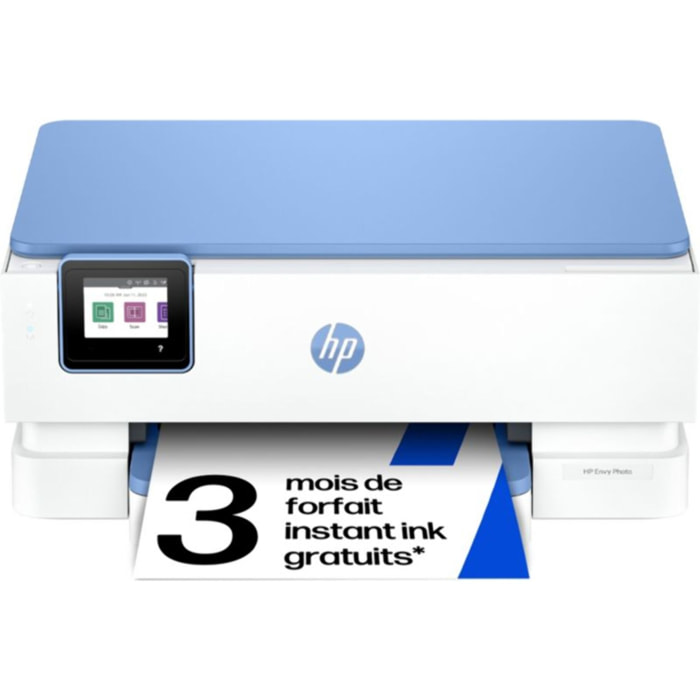 Imprimante jet d'encre HP Envy Photo 7231 éligible Instant Ink