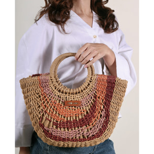 Bolso - Cuero - Medida: 38 cm x 25 cm x 10 cm