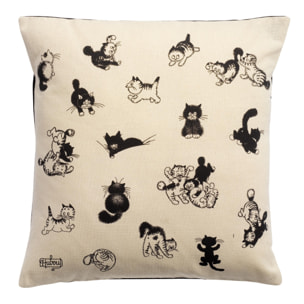 Coussin Dubout Les chatons