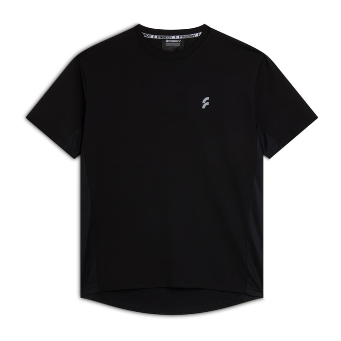 T-shirt Uomo in Tessuto Tecnico con inserti traspiranti