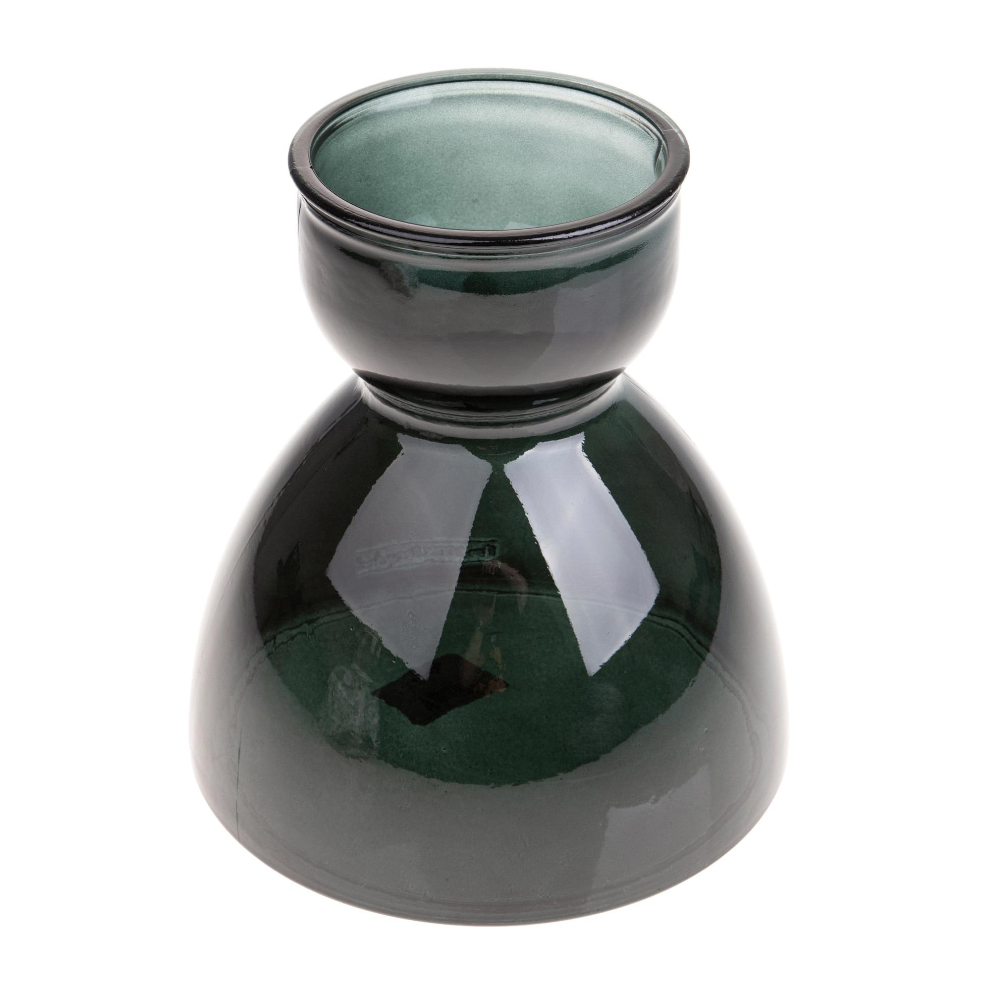 Vaso Chocolate Sky 23 Cm - Pezzi 1 - 21,5X23X21,5cm - Colore: Verde - Bianchi Dino - Decori Casa E Complementi