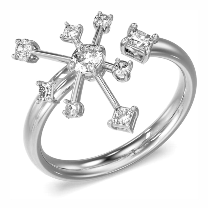 Anillo Guess Mujer JUBR05565JWRH56