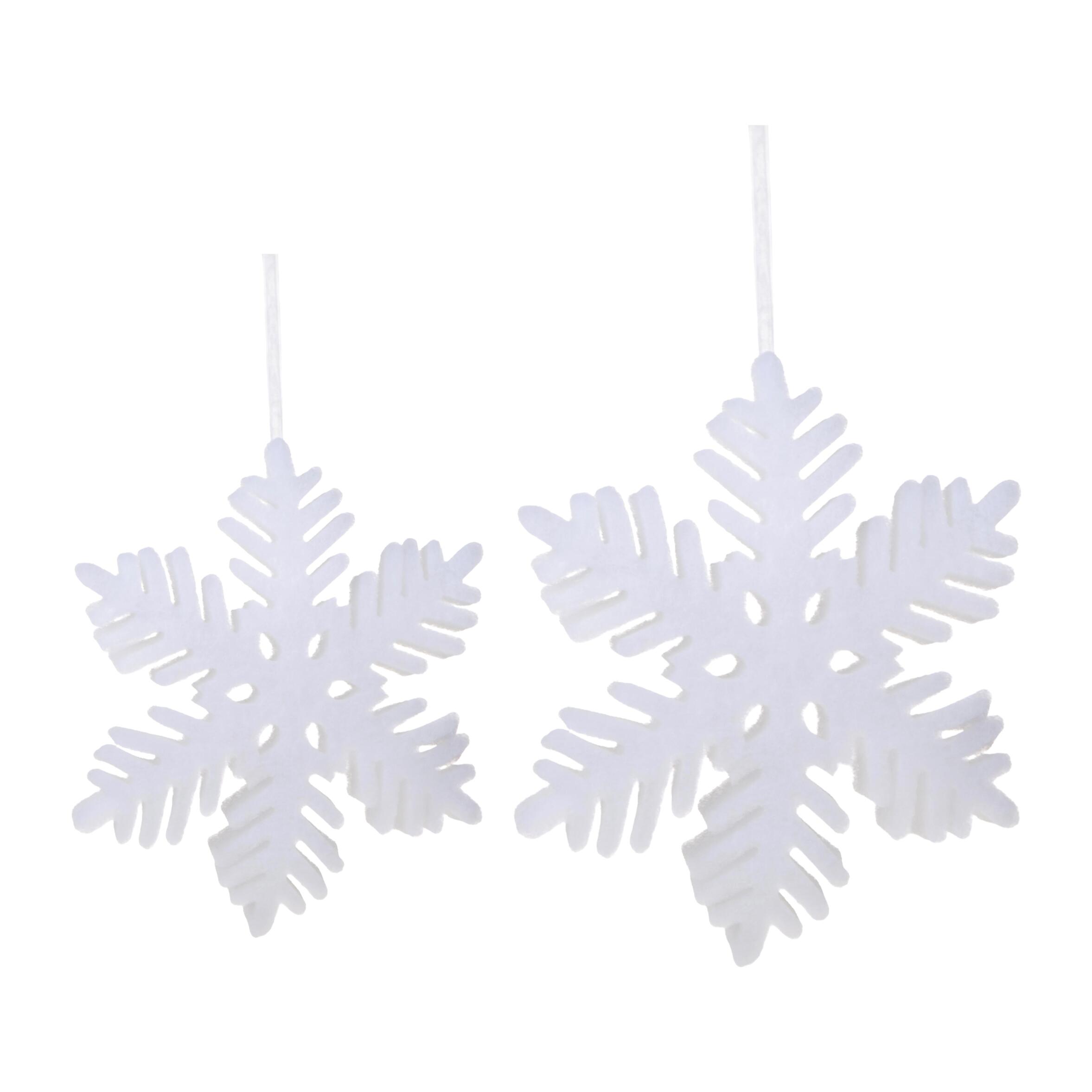 2 fiocchi neve 25 - Pezzi 6 - BIANCO - Bianchi Dino SpA