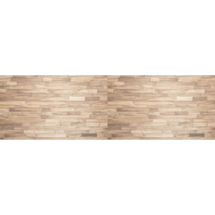 Revêtement sticker sol - PARQUET PETITS BOIS - Rouleau adhésif Protection Anti-dérapant