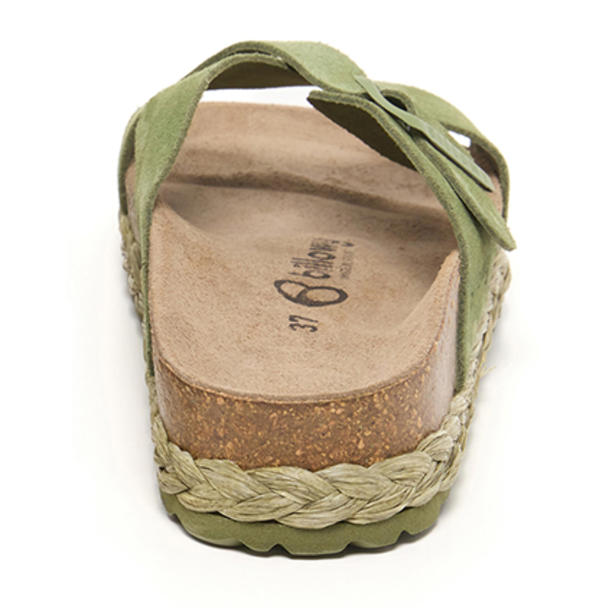 SANDALO CON ZEPPA BILLOWY VERDE
