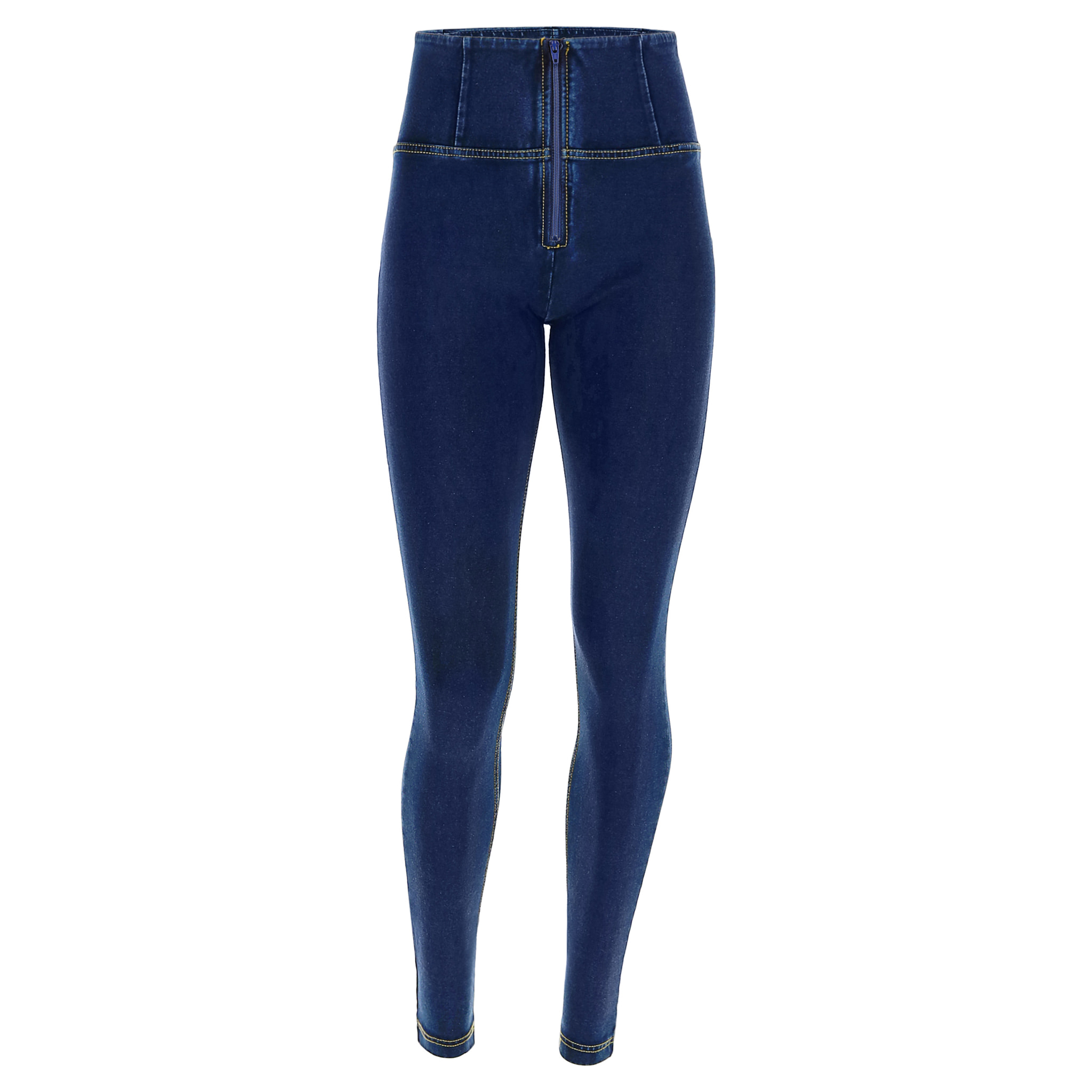 Pantalone WR.UP® skinny vita alta lunghezza regular in denim elasticizzato