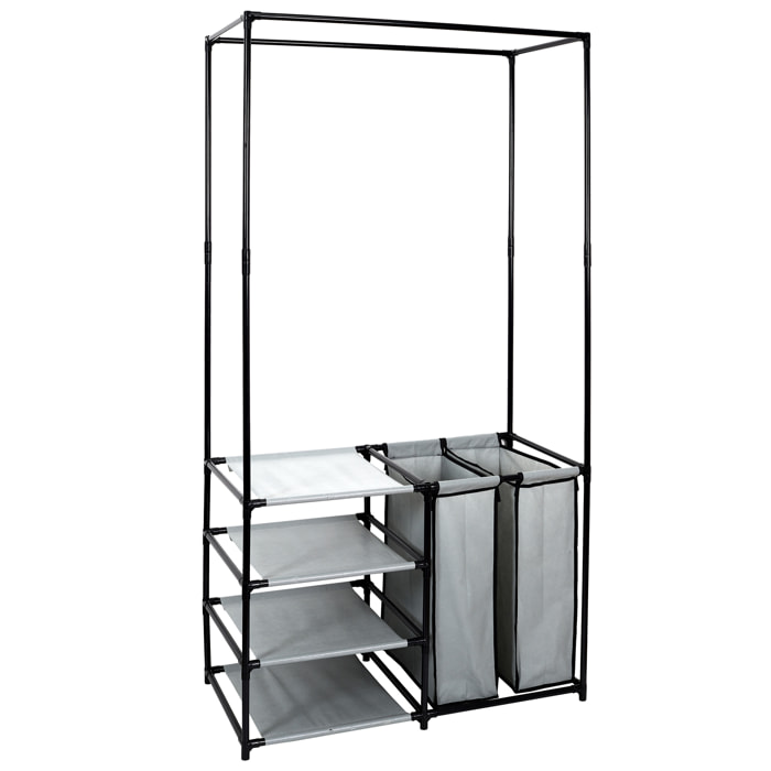Portant Dressing Ouvert 87x43.5x163.5cm