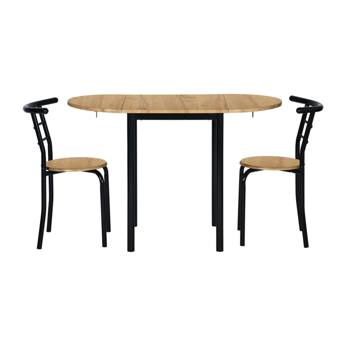 Conjunto – Mesa y 2 sillas