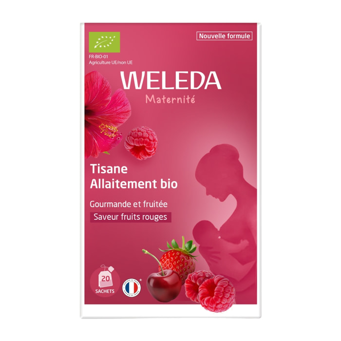 WELEDA - Tisane Allaitement Bio Fruits rouges - 20x2 g