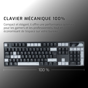 Clavier gamer sans fil ONLAN CA-340-Yin B