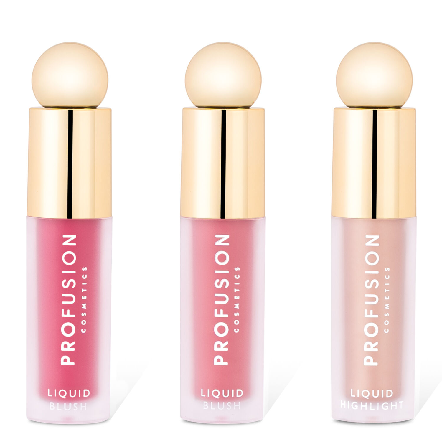 Glow Get Em! - Coffret 2 Blushs Liquides + 1 Highlighter Liquide