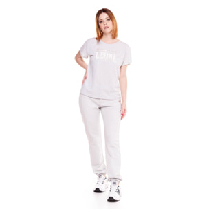 T-Shirt big logo da donna Cristal Shine