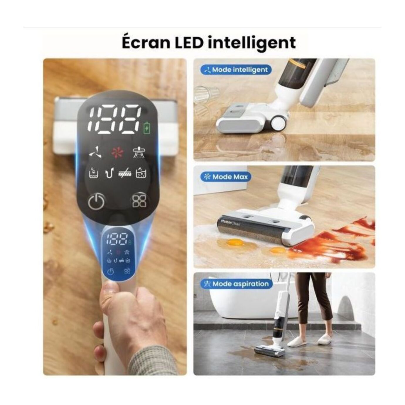 Aspirateur laveur ESSENTIELB ECFWVC100