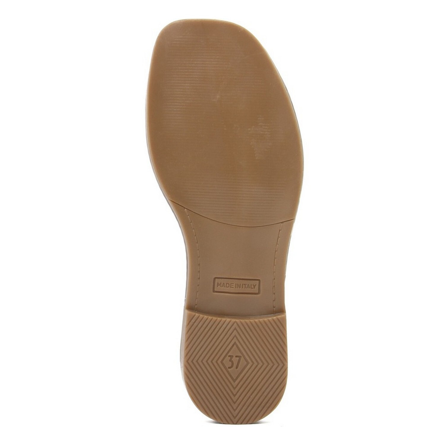 Sandalo flat vera pelle Made in Italy Donna colore Cipria- Tacco 1,5 cm