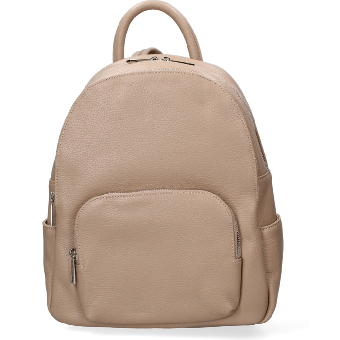 Zaino da donna Made in Italy - Modello Iride Ultra - 100% pelle - 27.0 x 32.0 x 12.0 cm