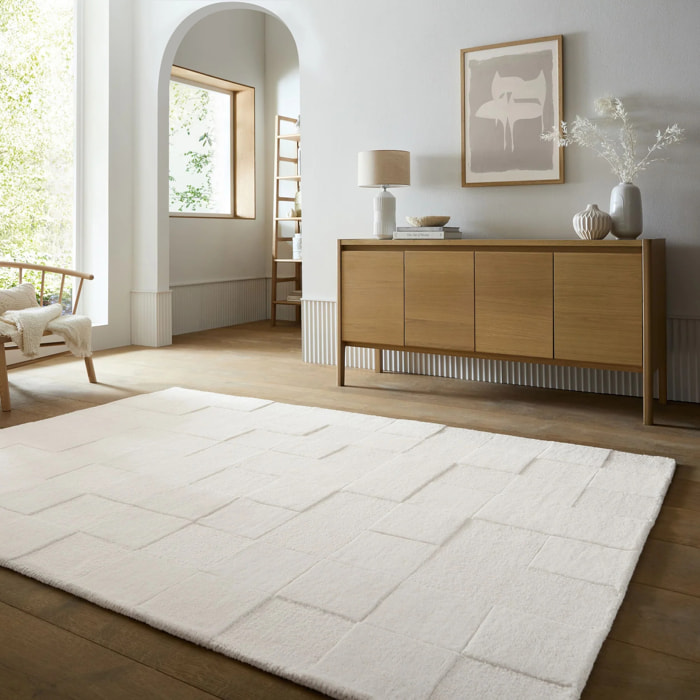 Tapis en laine moderne CHECKERBOARD