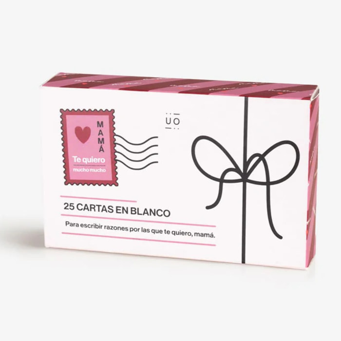 Cartas en blanco "Razones por las que te quiero mamá"