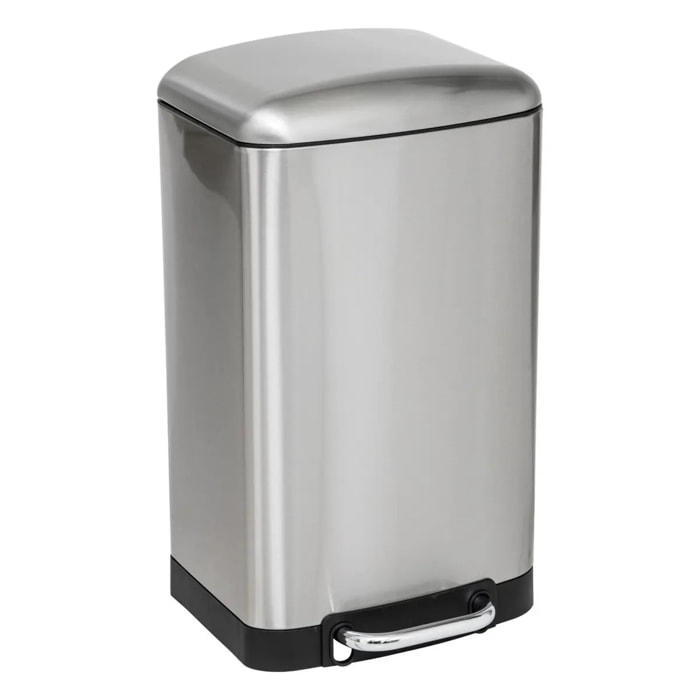 Poubelle "Ariane" 20L en métal inox