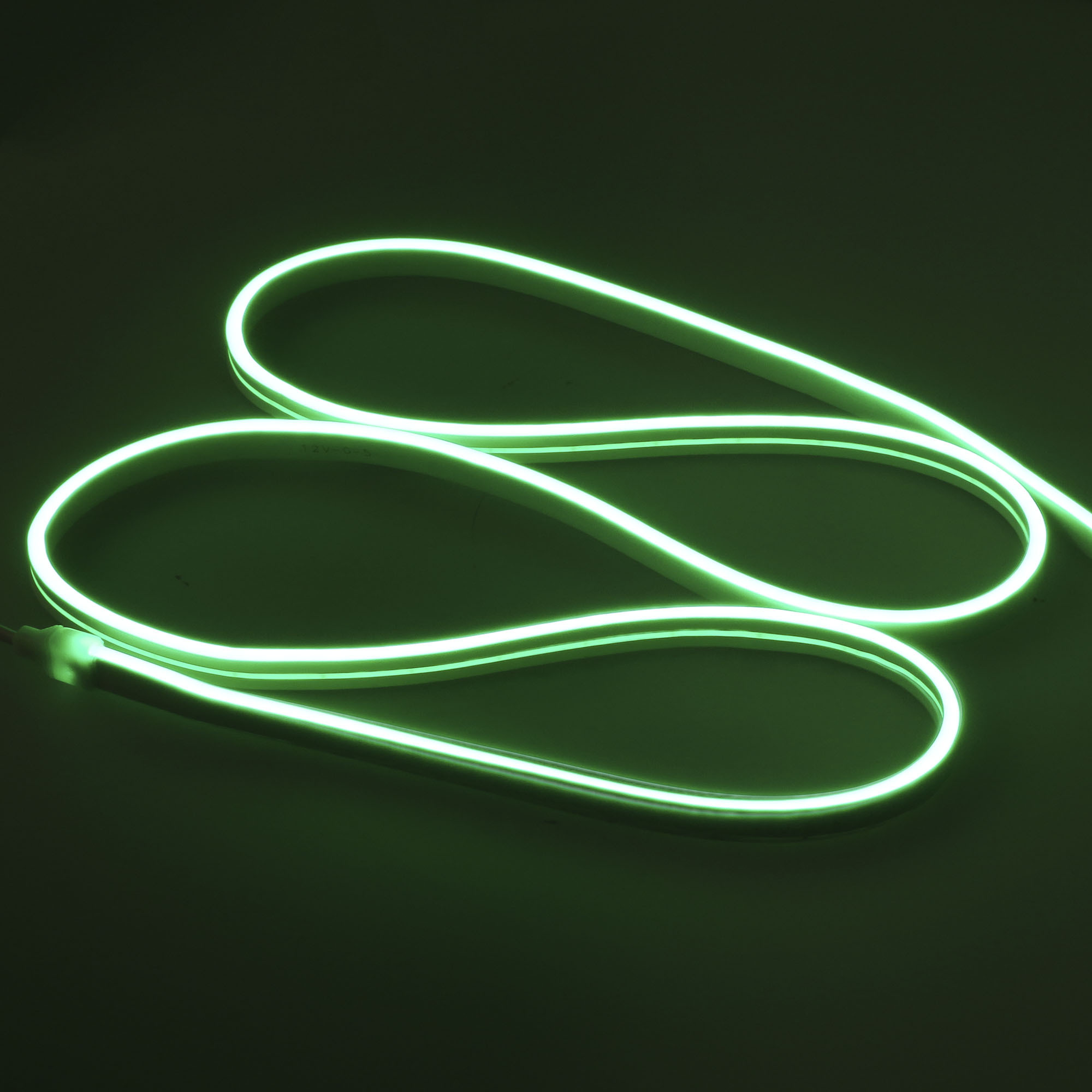 Forlight Tira LED Flexi Slim 24W Verde IP65 ON-OFF para Interior para Cocina, Dormitorio, Pasillo, Oficina
