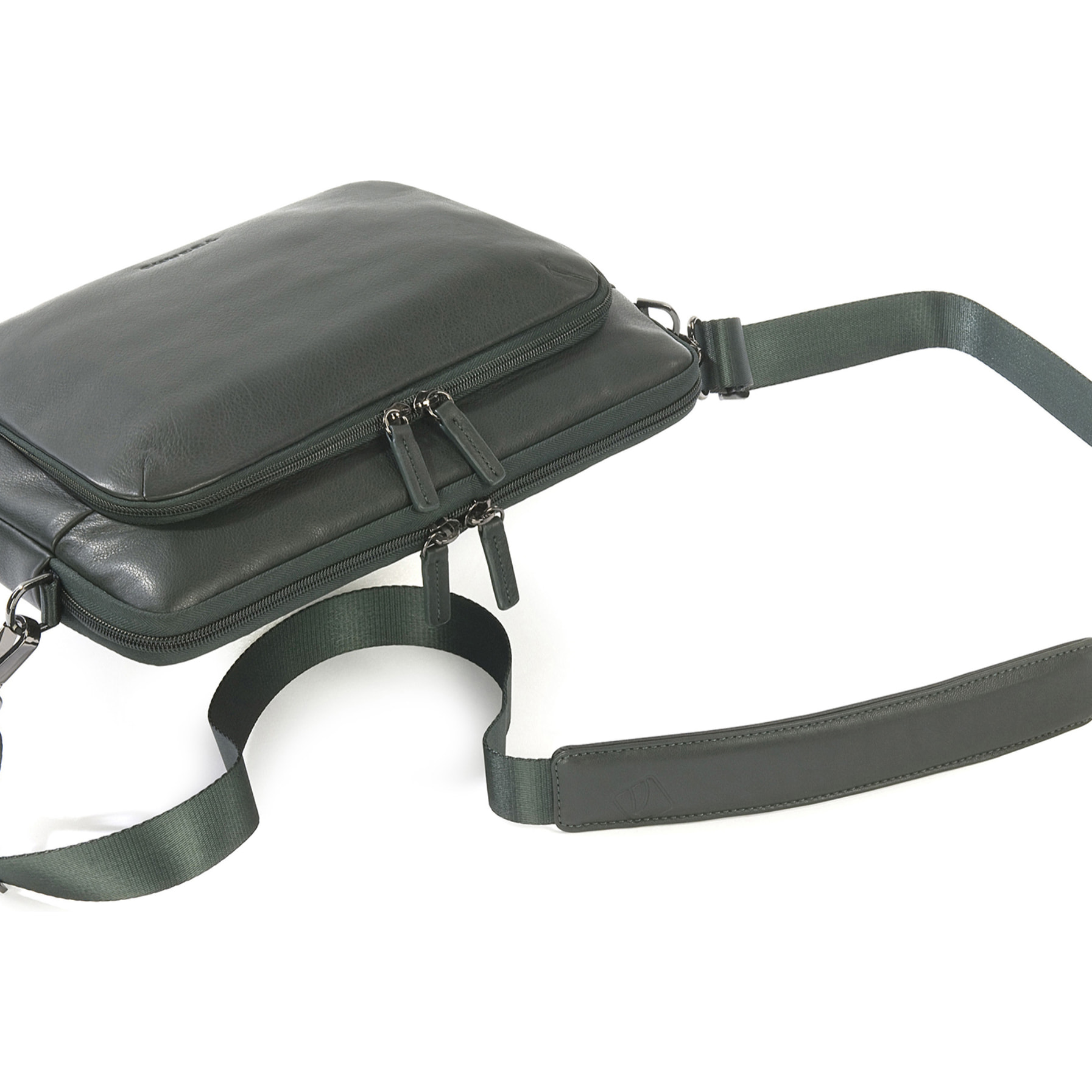 Borsa a tracolla  unisex In Vera pelle Made in Italy 34x23x8,5 cm