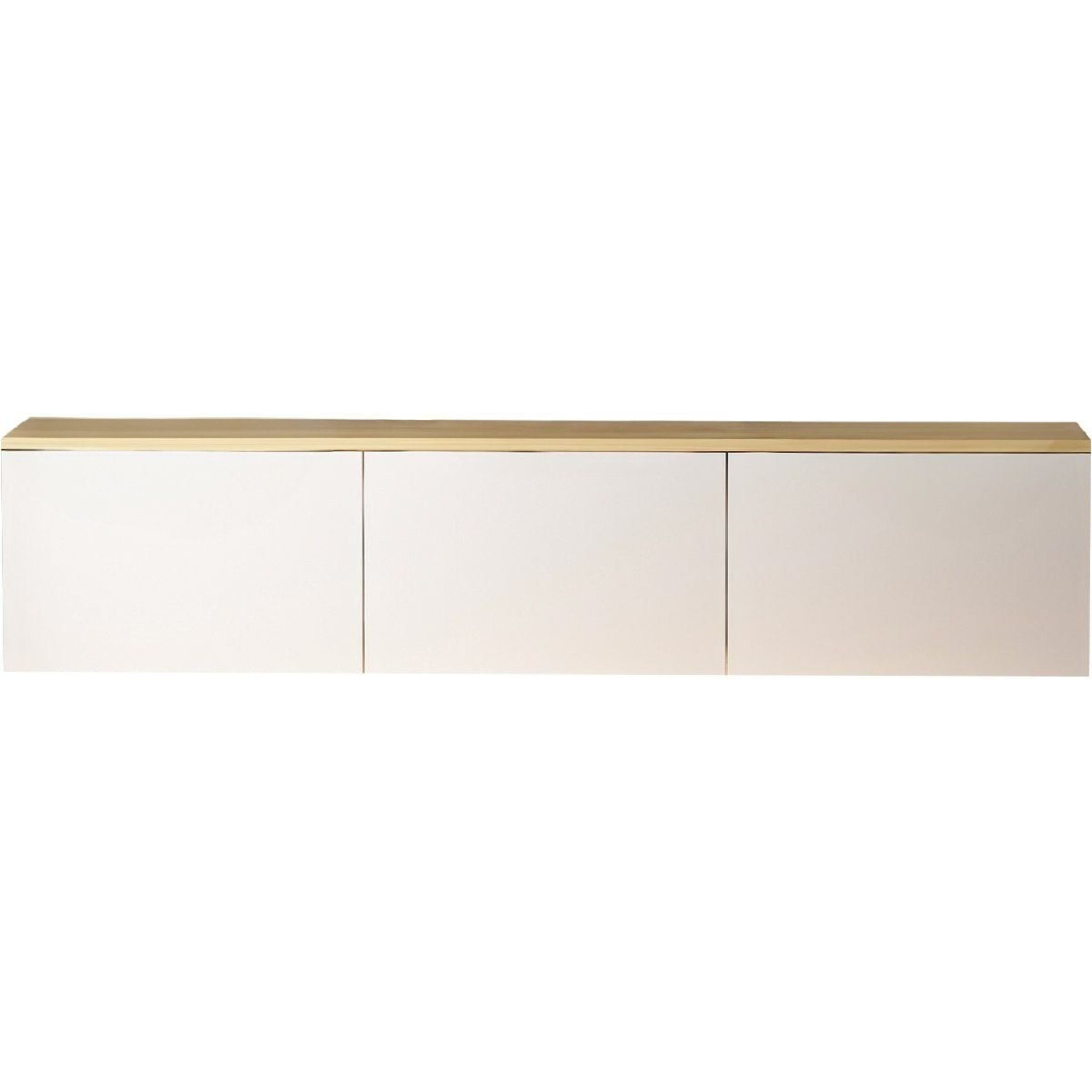 Meuble TV LED suspendu 3 portes - EIRA