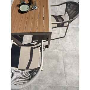 TONGA - Ensemble repas de jardin 4 places en alu