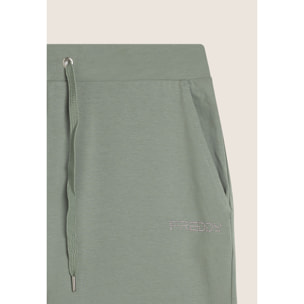 Pantaloni Corti in Jersey con Coulisse e Logo FREDDY