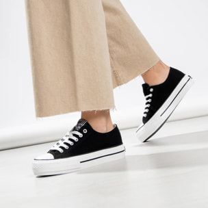 B&W Break&Walk - Scarpe eleganti in tessuto per donna e bambina