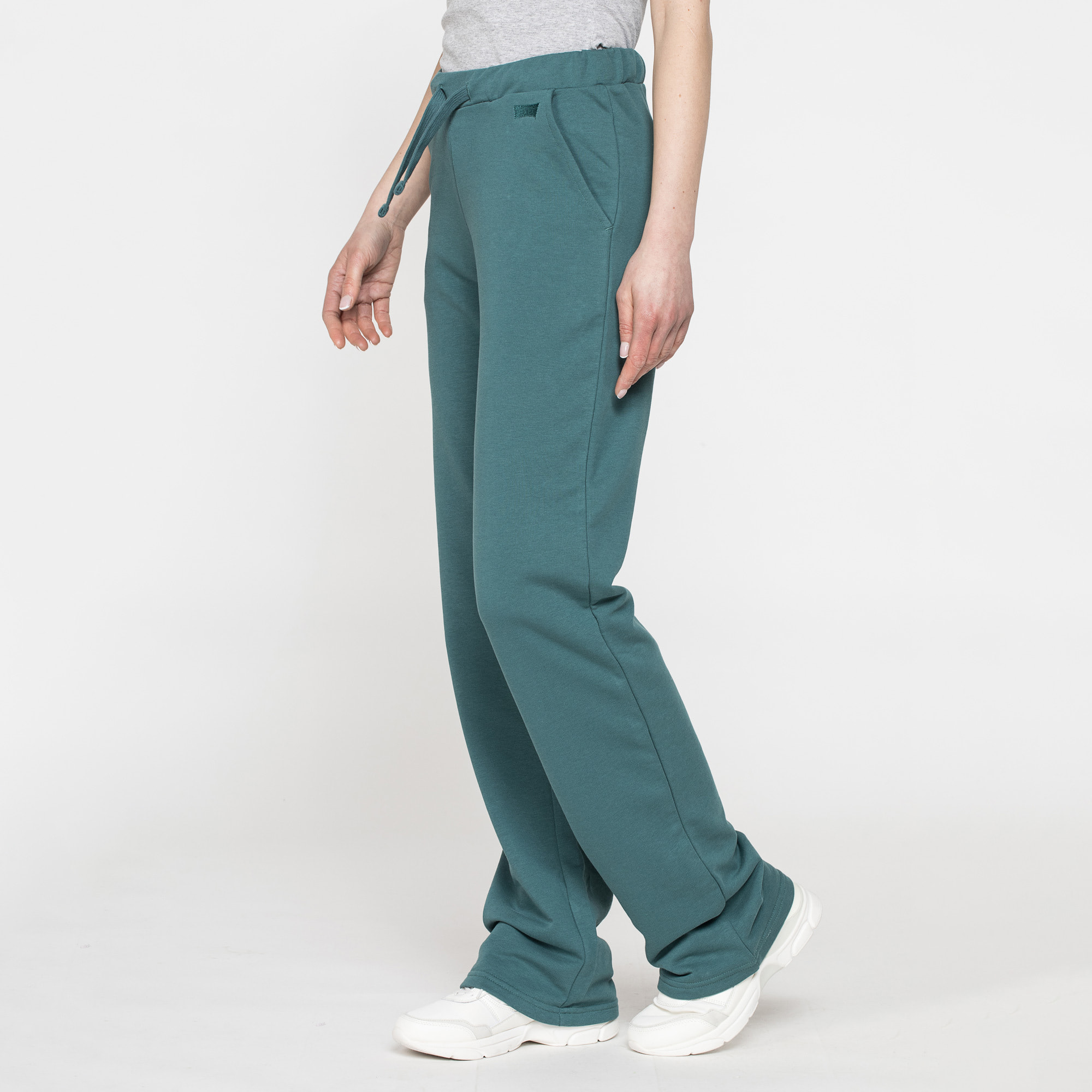 PANTALONE IN FELPA A ZAMPA