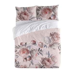 Housse de couette hanna rose