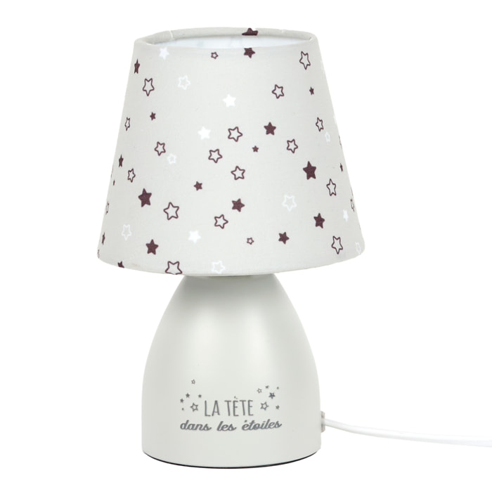Lampe De Chevet Grise Enfant