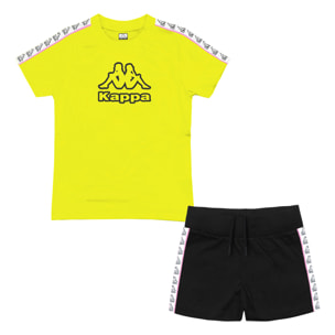 Completo Corto Bimba 3 / 7 Anni KAPPA Cotone