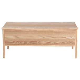 Mesa De Centro Mdf Marron 110x56x45cm