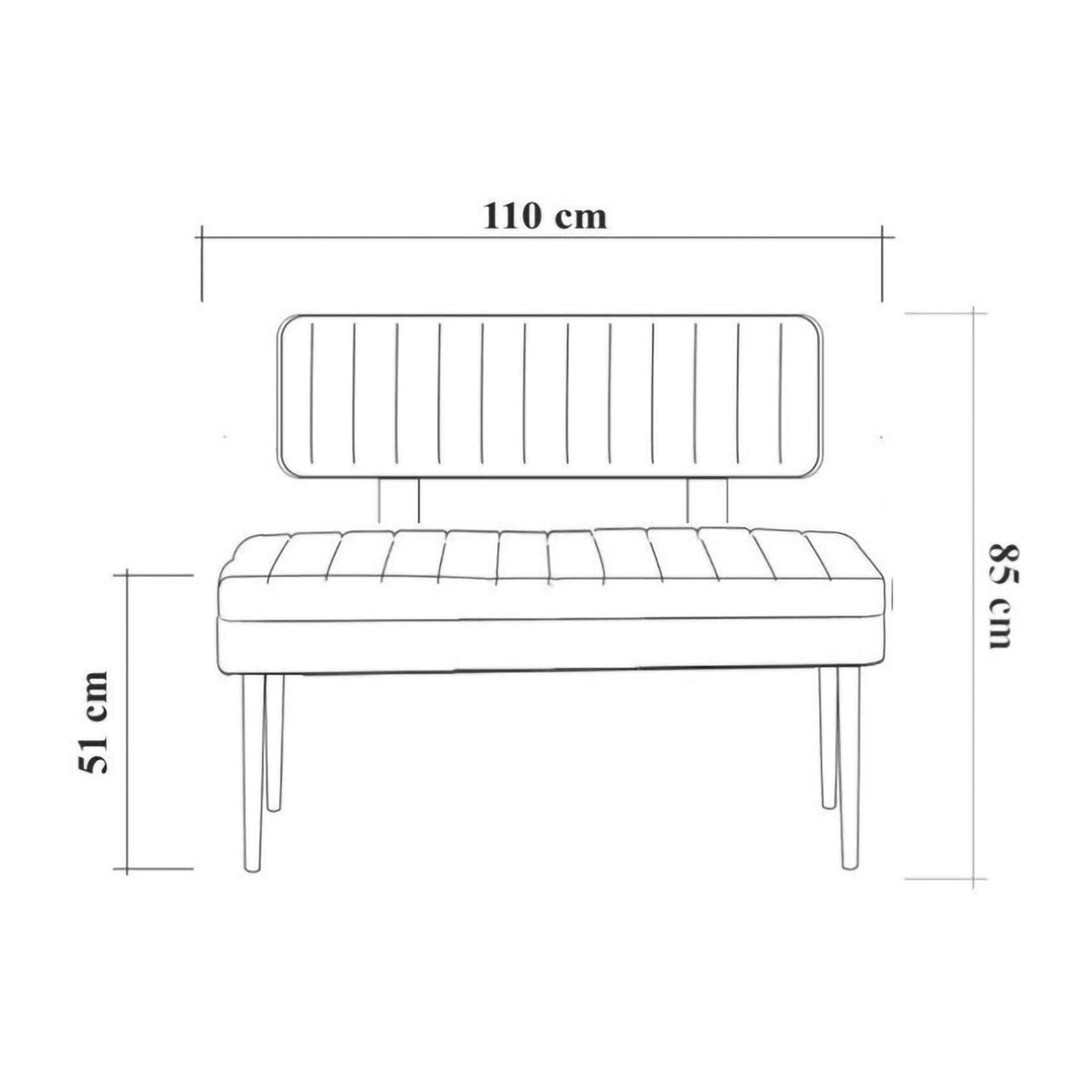 Panca Dpalestr, Panchina multiuso, Seduta per ospiti, Cassapanca multifunzione, 110x40h85 cm, Noce e Antracite