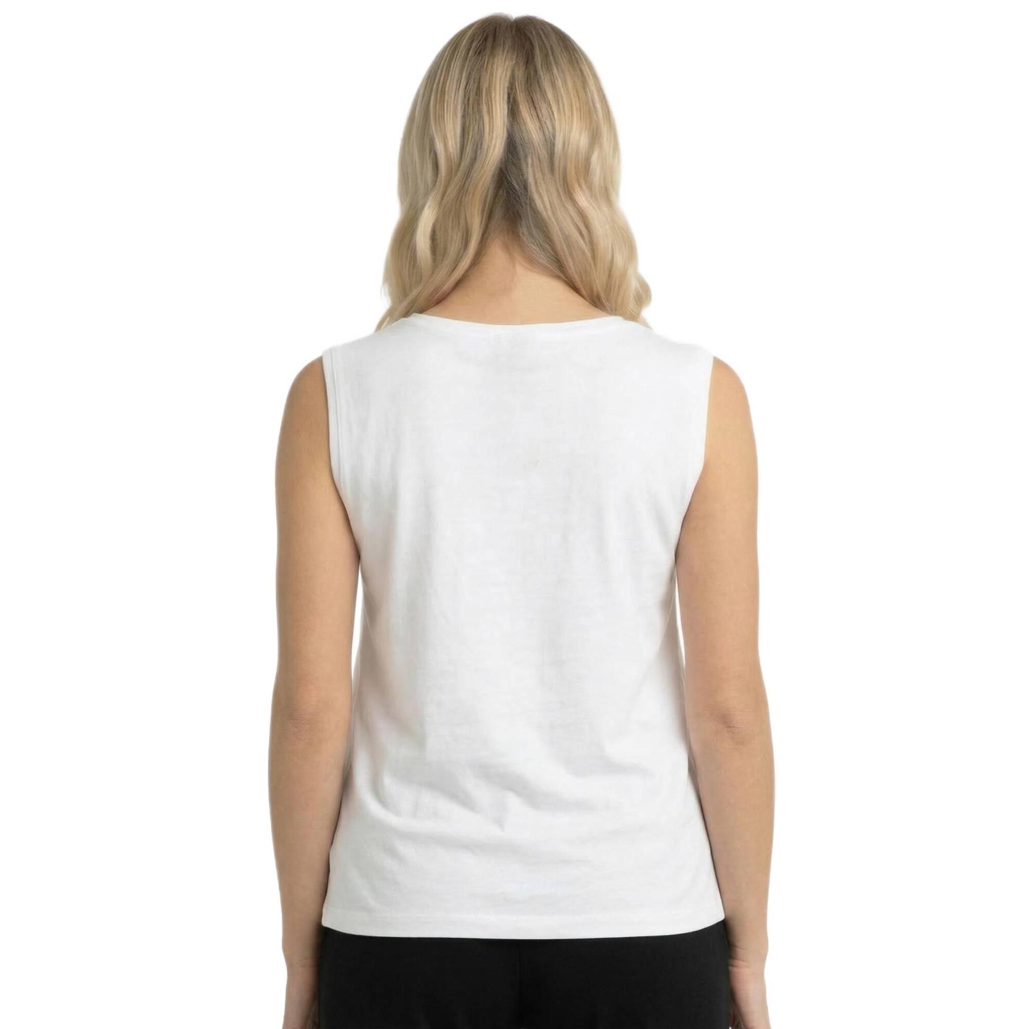 Camiseta sin mangas elegante para mujer