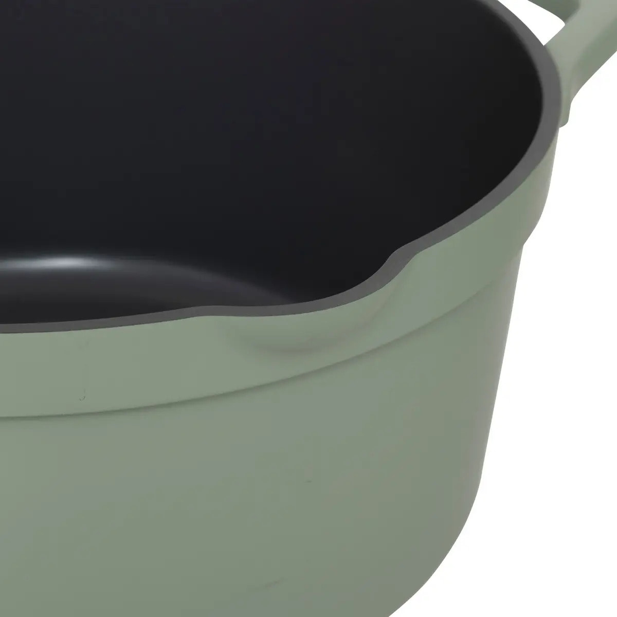 Faitout "Horizon" en aluminium forgé vert D24cm