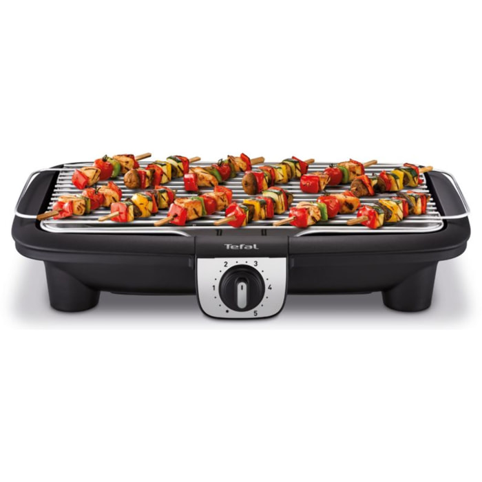 Barbecue électrique TEFAL BG921812 Easygrill XXL sur pieds, 48x26 cm