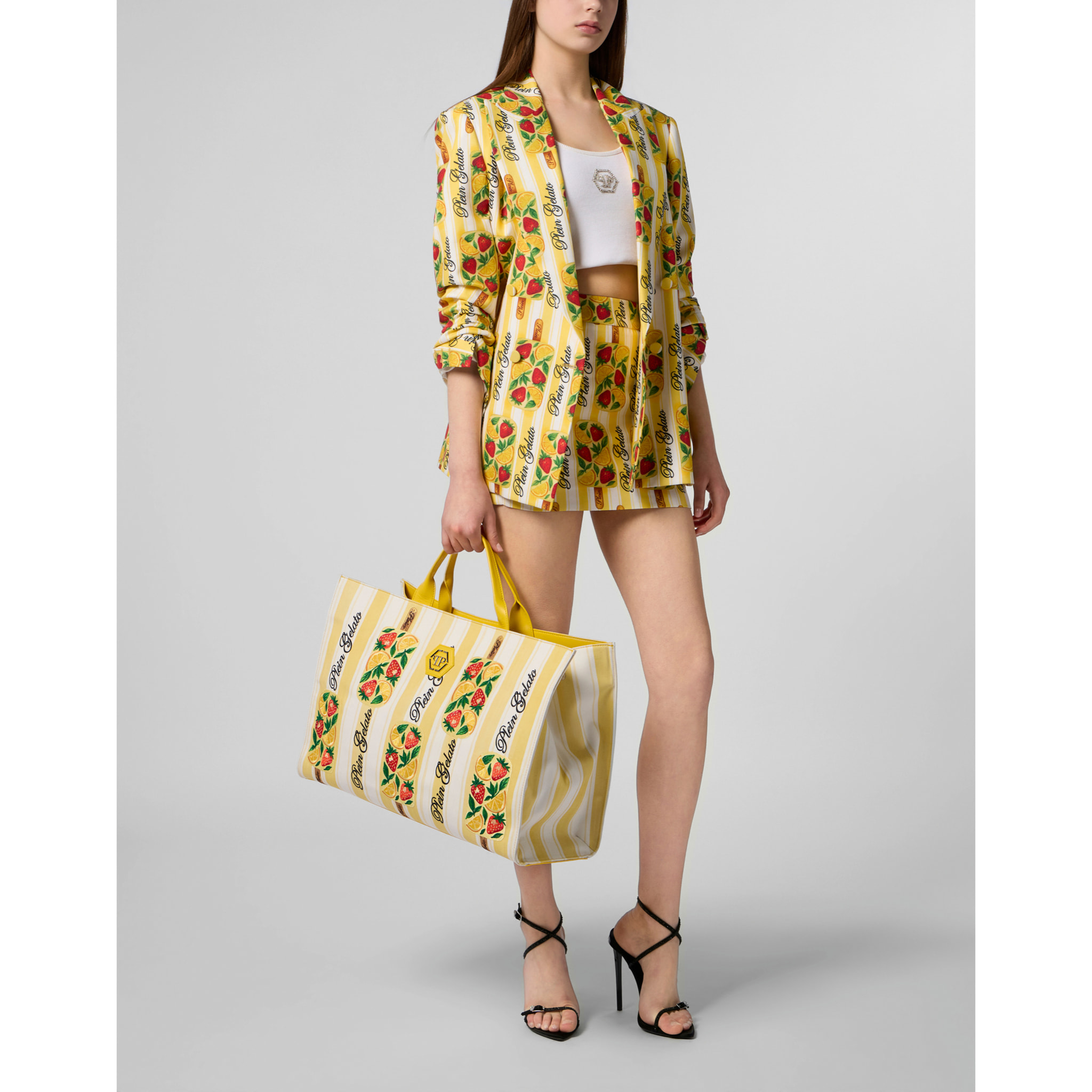 PHILIPP PLEIN Double-Breasted Duke Blazer Plein Gelato