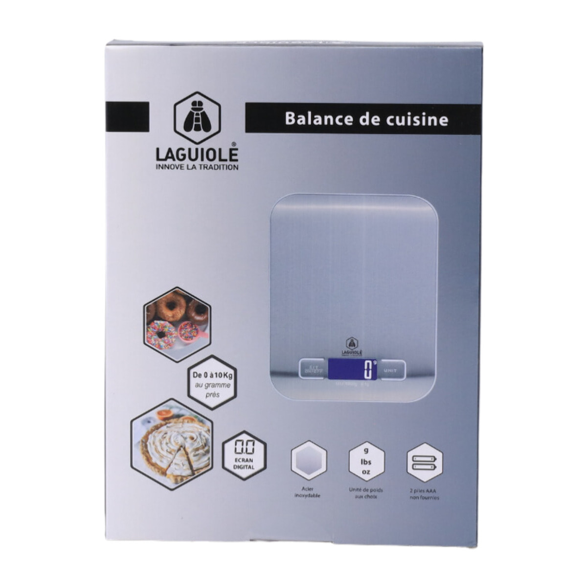 Balance de cuisine inox - 5kg