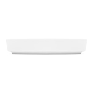 Feel porte-savon en céramique, blanc (SATDFEEL39BI)